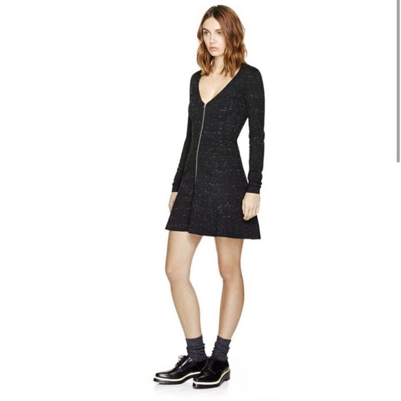 Aritzia Wilfred Lavande Zip-Front Dress - Picture 4 of 5